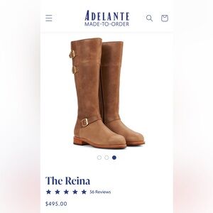 Reina Adelante hand made leather boots